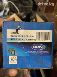 Предняя тормозная колодка Mazda Новый, Оригинал, Япония