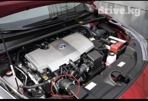 Продаю трубку возд. фильтра приус 50 2016 года