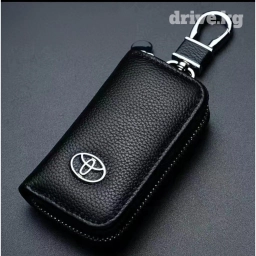 Натуральная кожа, чехол для автомобильных ключей Toyota!