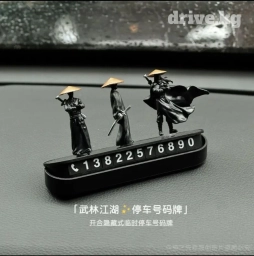 Фигурки древних японских самураев для автомобиля, отлично дополнит