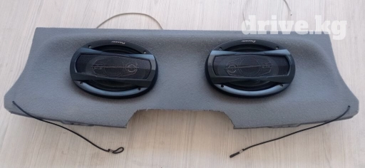 Полка с колонками для багажника на деу матиз