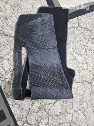 Ворсовые Накидка на панель Volkswagen, цвет - Черный, Самовывоз