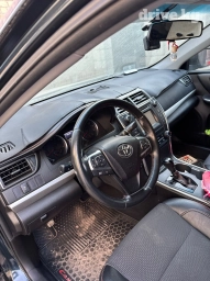 Экокожа Накидка на панель Toyota, цвет - Черный, Новый