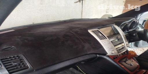 Алькантара Накидка на панель Toyota, цвет - Черный, Новый, Платная доставка, Самовывоз