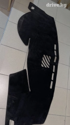 Алькантара Накидка на панель Lexus, цвет - Черный, Новый, Самовывоз