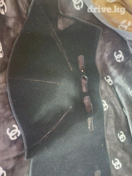 Ворсовые Накидка на панель BMW, цвет - Черный, Б/у, Самовывоз