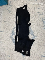 Алькантара Накидка на панель Toyota, цвет - Черный, Новый, Платная доставка, Самовывоз