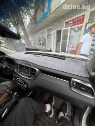 Алькантара Накидка на панель Kia, Новый, Платная доставка