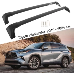 Рейлинги Багажник на крыше Highlander 2020г.в. Хайландер По всем