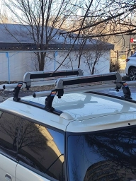 Поперечные дуги На рейлинги Terzo, Б/у, Самовывоз