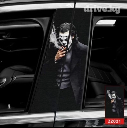 Наклейка! эки эшиктин ортосуна каралат!