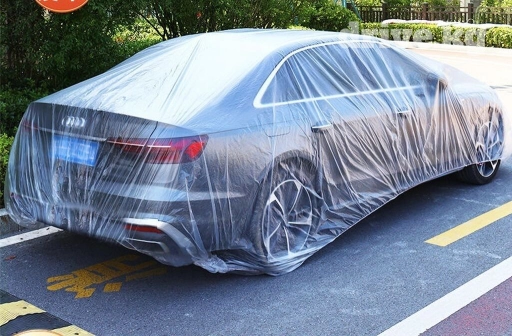 Защитный чехол/целлофан. Защита от снега, пыли после ремонта или