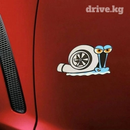 Наклейка с улиткой для автомобильного стайлинга, размер 12 х 6, 5 см
