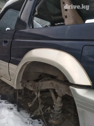 Задний левый банан на Митсубиси Паджеро 2 95г. коротыш