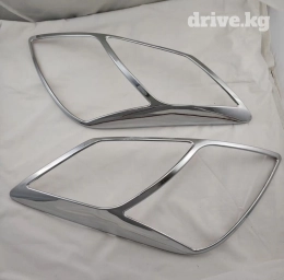 Декоративные накладки На фары, Хром, Toyota, Новый, Бесплатная доставка