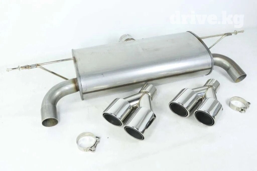 Продаю новый выхлоп: банка и две насадки. Новые, Китай. Подходит для