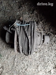 Продаю барабан с редуктором червячнымтрос 9мм. 27м