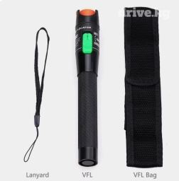 Красная лазерная указка для проверки оптического кабеля на дефекты