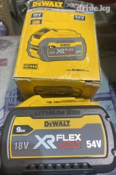 DeWALT XR Flex volt 18v 54v аккумулятор новый, оригинальный