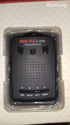 Sho-Me G-1000 Signature радар детектор с GPS Анализируя сигналы