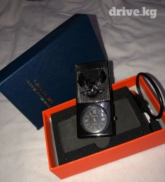 Зажигалка с встроенными часами lighter classic fashionable в