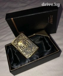 Зажигалка бензиновая ZORRO в подарочной упаковке