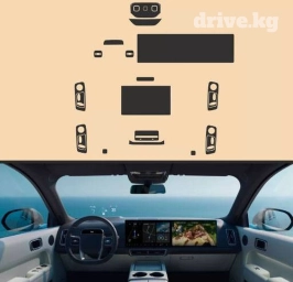 Комплект защитной пленки Li Xiang L9 Как и любая глянцевая