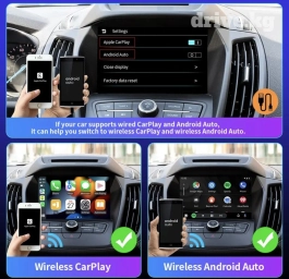 Без проводной CarPlay Карплей Без провода На ответ через блютуз 85