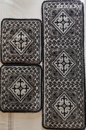 Машина төшөк жаңы, колго жасалган, ичи пахта, материалы кир