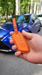 Чехол для ключа lexus, Toyota из натуральной кожи ✅ РУЧНАЯ РАБОТА ✅