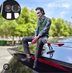 Продаю Джокера на крышку багажника авто, с креплением! размер высота