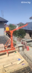 Аренда Мини кран манипулятор передвижнойлебетка Подъемник рохля