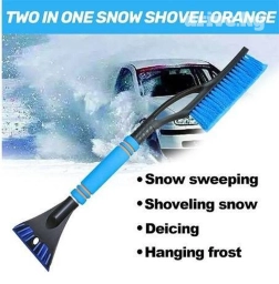 Автомобильная щетка-скребок для снега в машину - идеальный подарок для