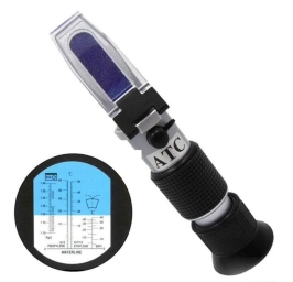 Рефрактометр для антифриза, жидкости для стеклоомывателя и электролита