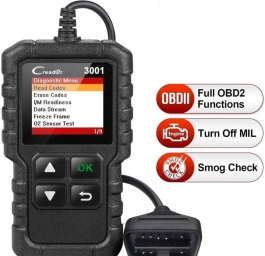 Диагностический автомобильный OBD2 сканер Launch Creader 3001 +