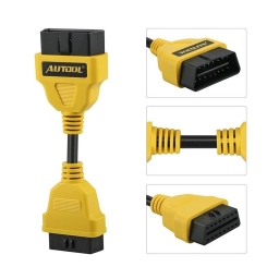 Автомобильный Удлинительный кабель AUTOOL 14 см OBD2 для Launch