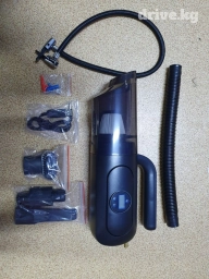 Пылесос для Автомобиля с Электрическим Насосом вместе 2в одном