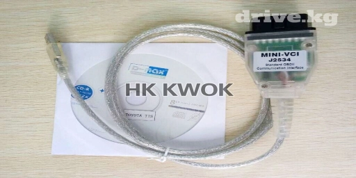 1. Toyota Mini-VCI J2534/ TIS Techstream (подобный Mongoose MFC) для