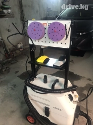 Шлифовочная машинка с пылесосом абсолютно новая, полный комплект