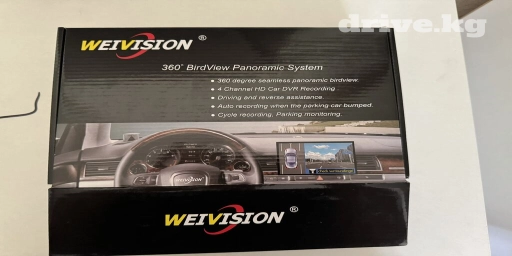 Камера 360 градусов для машины, Weibision 4 камеры задний, передний и