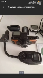 Видеорегистратор Б/у, На лобовое стекло, Есть GPS, Есть G-Sensor, Без антирадара