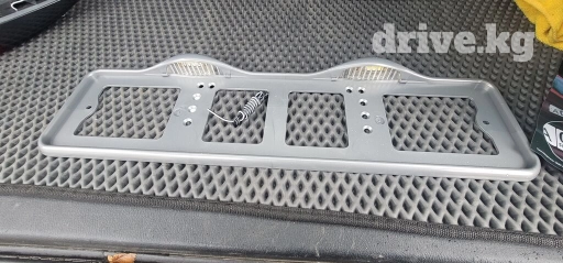 Рамки авто номера с подсветкой 1)рамка серая с подсветкой 1000 сом