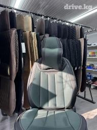 Чехлы Экокожа, С подушкой, Новый, Бесплатная доставка, Самовывоз