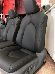 Чехлы Кожаные, С подушкой, цвет - Красный, Lexus, Самовывоз