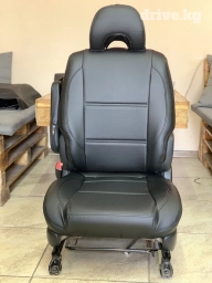 Чехлы Алькантара, С подушкой, цвет - Бежевый, Honda, Бесплатная доставка, Платная доставка, Самовывоз