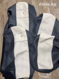 Чехлы Экокожа, цвет - Бежевый, Mercedes-Benz, Б/у, Самовывоз