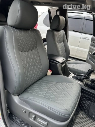 Чехлы Экокожа, С подушкой, цвет - Серый, Toyota, Бесплатная доставка, Платная доставка, Самовывоз