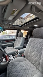 Чехлы Велюровые, С подушкой, цвет - Серый, Lexus, Самовывоз