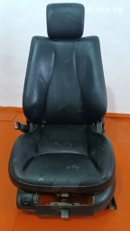 Чехлы Кожаные, С подогревом, цвет - Черный, Mercedes-Benz, Новый, Платная доставка