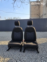 Чехлы Велюровые, цвет - Черный, Б/у, Самовывоз